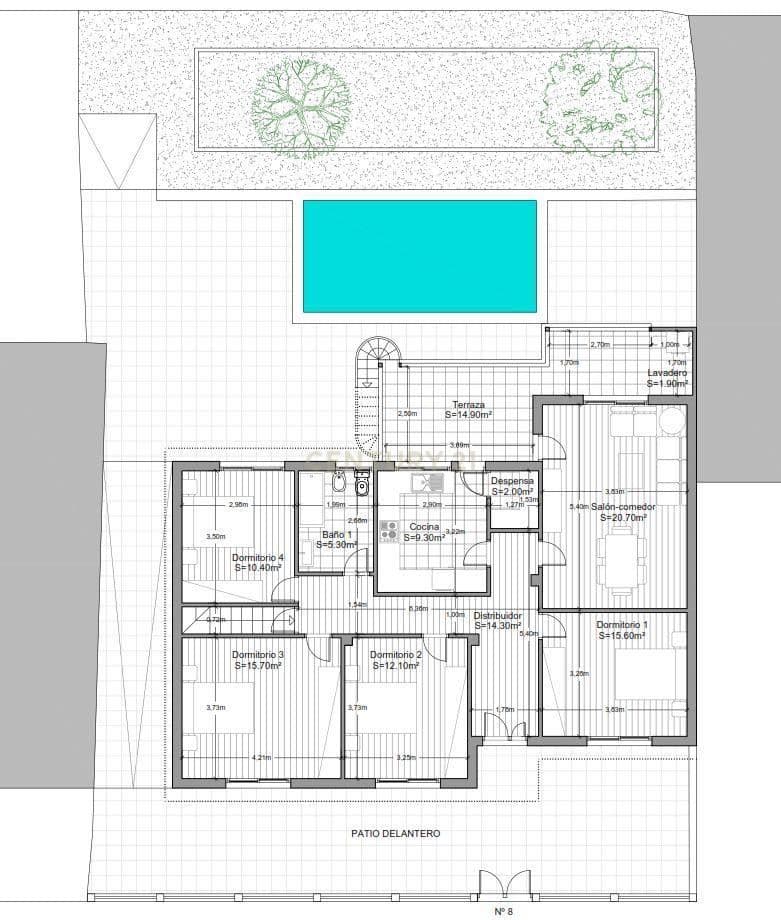7 sovrum Villa till salu i Alfacar med pool - 259 900 € (Ref: 9455722)