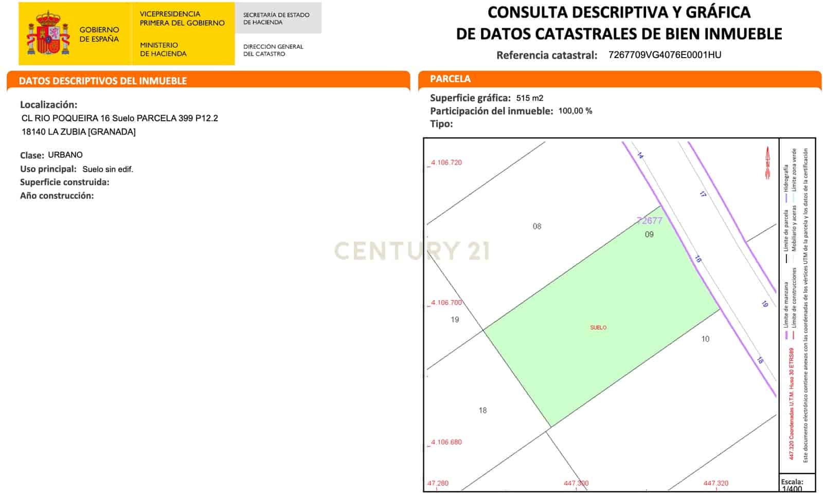 3 bedroom Villa for sale in La Zubia with pool - € 385,000 (Ref: 9480664)