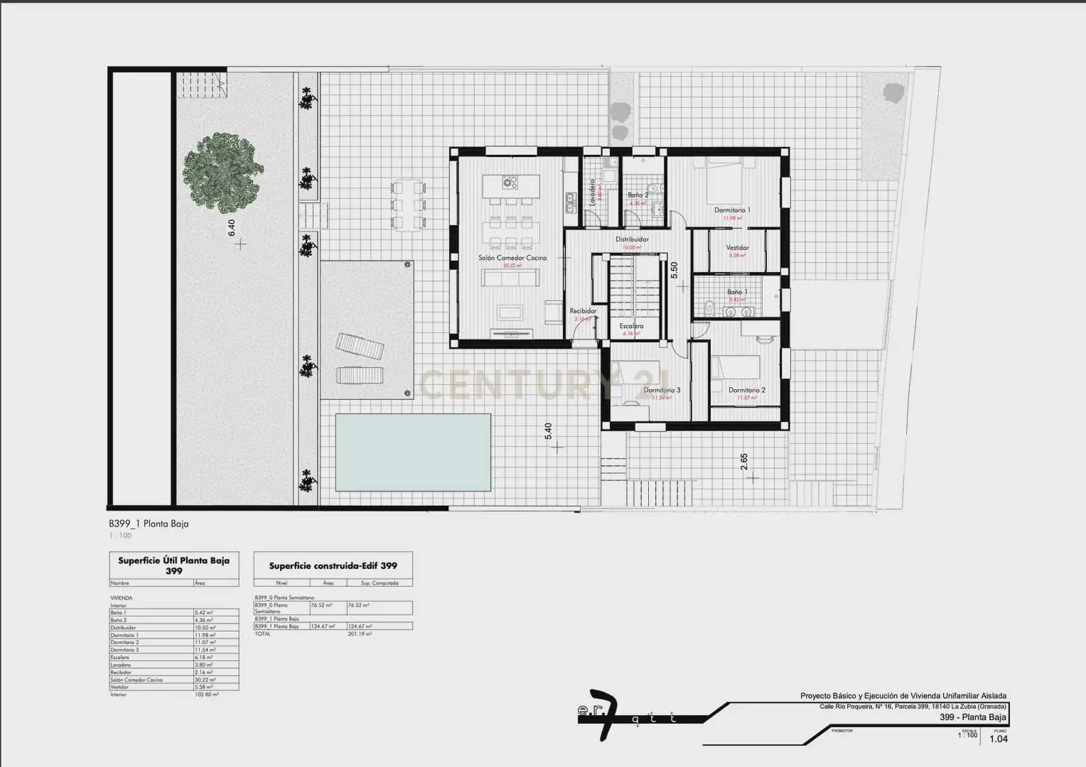 3 camera da letto Villa in vendita in La Zubia con piscina - 385.000 € (Rif: 9480664)