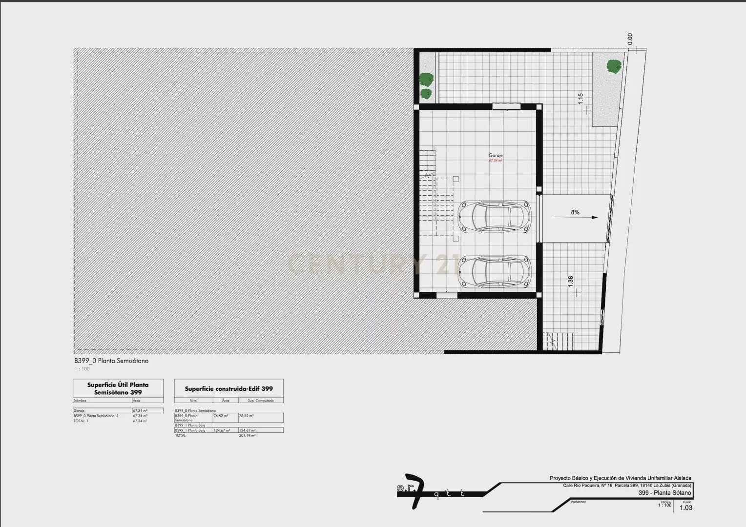 3 camera da letto Villa in vendita in La Zubia con piscina - 385.000 € (Rif: 9480664)