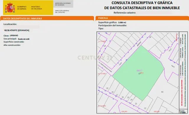 Area Edificabile in vendita in Atarfe - 278.000 € (Rif: 9893231)