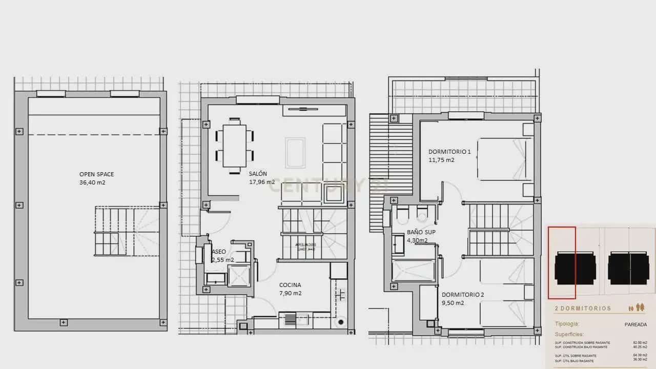 3 bedroom Townhouse for sale in Manilva - € 339,000 (Ref: 9905273)
