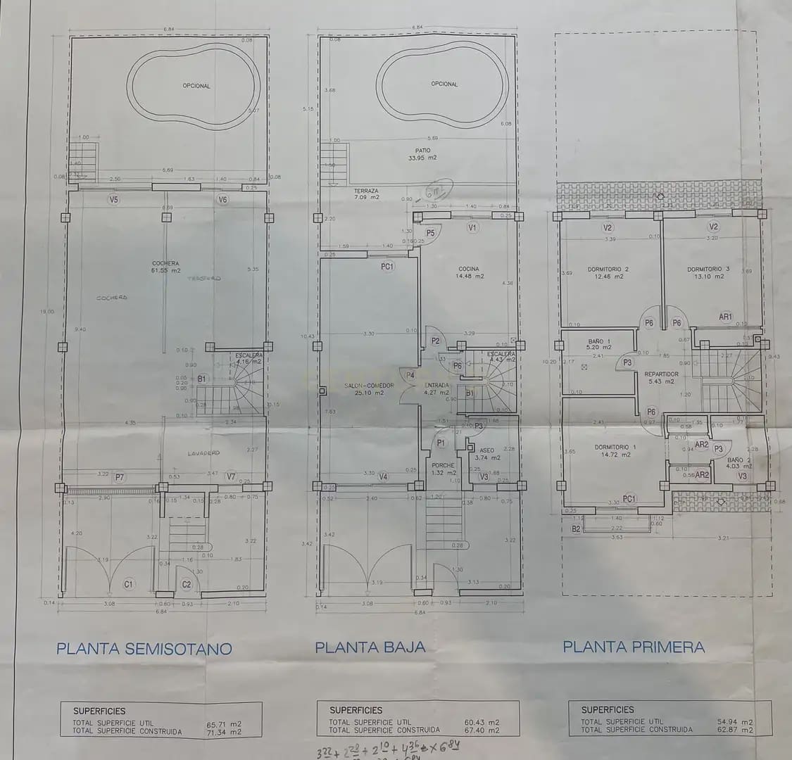 3 soverom Hus til salgs i Churriana de la Vega med svømmebasseng - € 360 000 (Ref: 9956341)