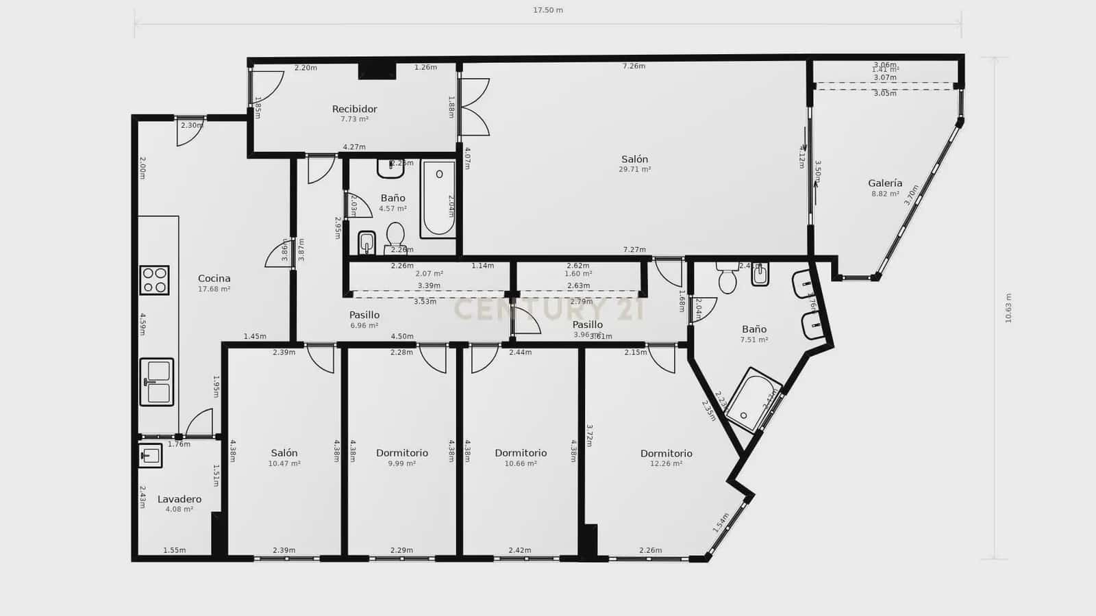 4 soveværelse Lejlighed til salg i Granada by - € 495.000 (Ref: 9983927)