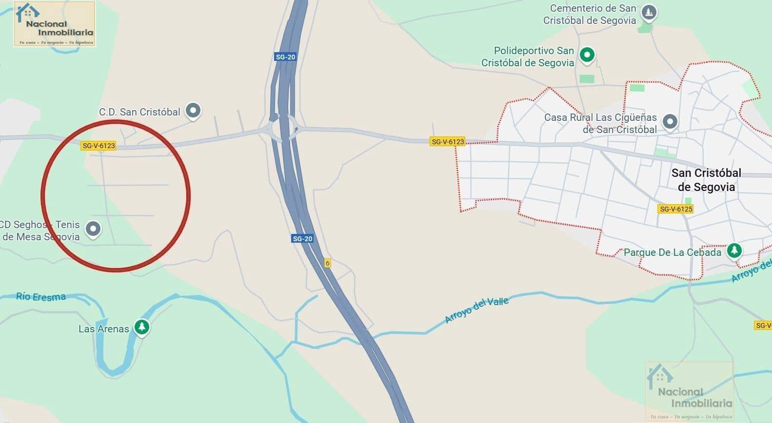 Building Plot for sale in San Cristobal de Segovia - € 143,000 (Ref: 9765354)