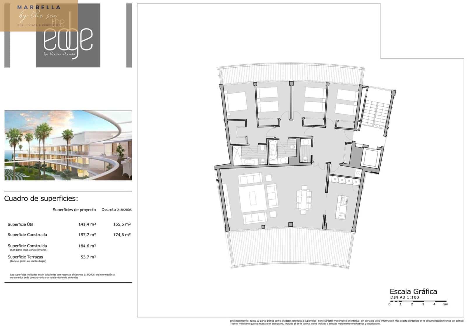 4 slaapkamer Appartement te koop in Estepona met zwembad garage - € 1.700.000 (Ref: 10068065)