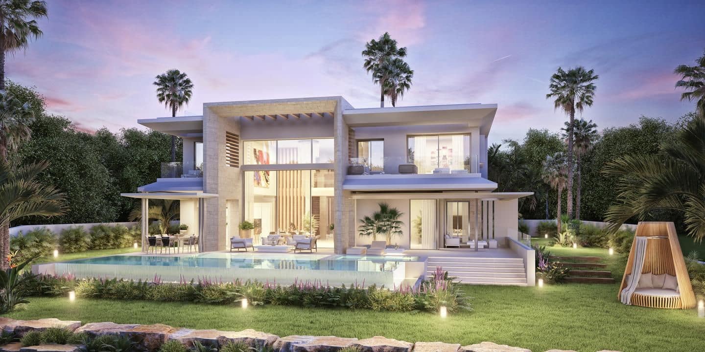 5 sypialnia Willa na sprzedaż w Marbella z basenem garażem - 2 950 000 € (Ref: 8146447)