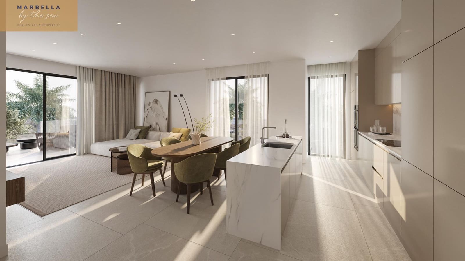 Piso de 3 habitaciones en Estepona en venta con piscina garaje - 441.000 € (Ref: 8522946)