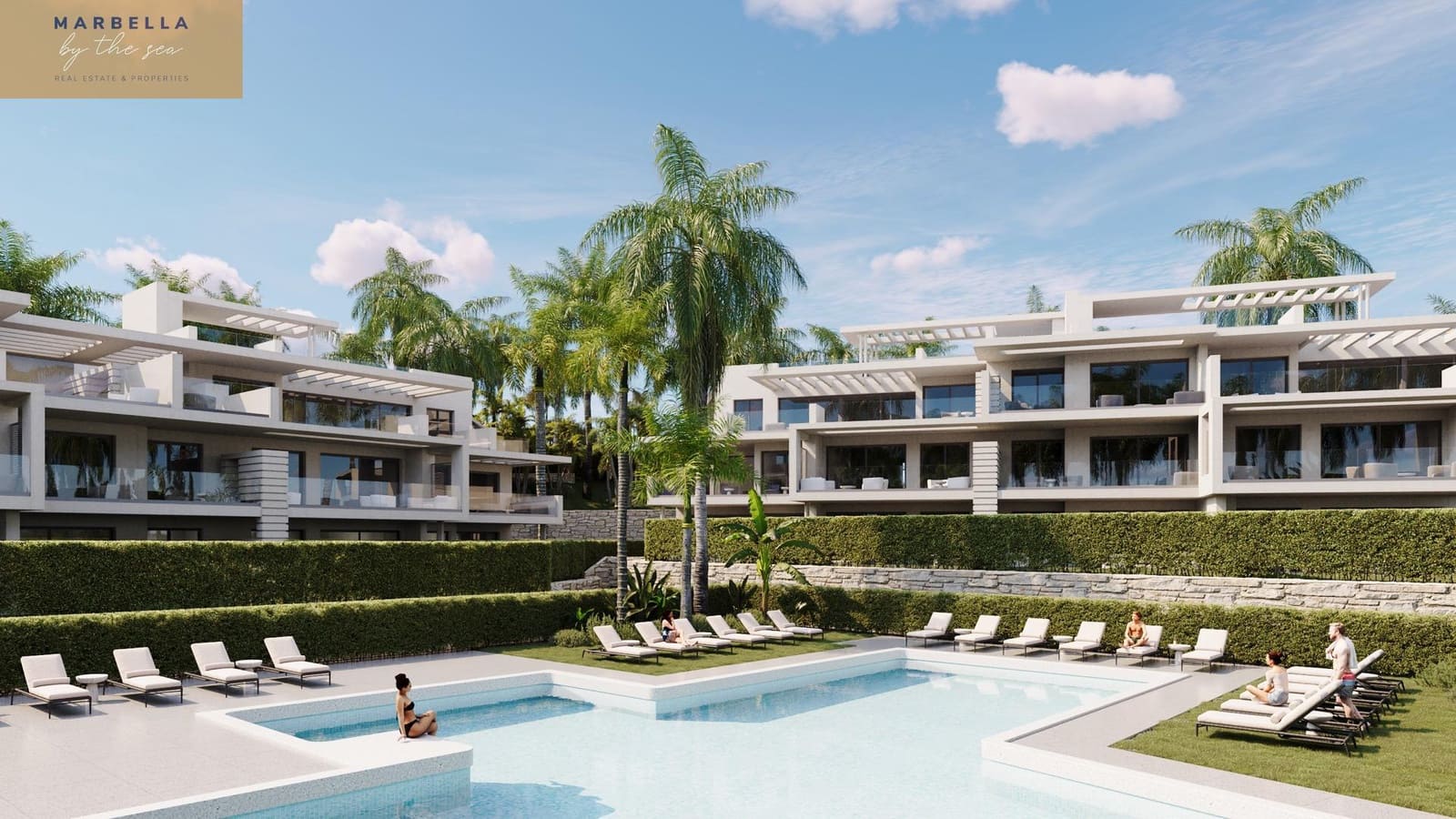 2 bedroom Flat for sale in Estepona with pool garage - € 399,000 (Ref: 8522947)