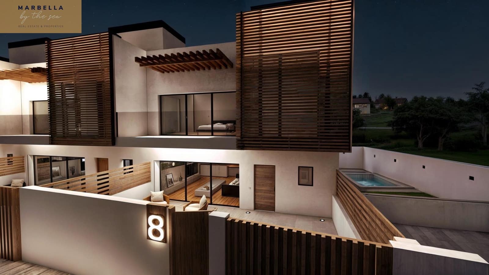 3 soveværelse Rækkehus til salg i Estepona med swimmingpool garage - € 630.000 (Ref: 8547035)