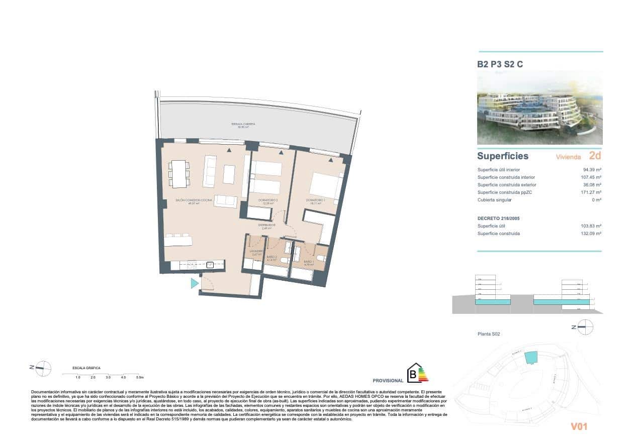 2 bedroom Flat for sale in Estepona with pool garage - € 419,000 (Ref: 8599616)