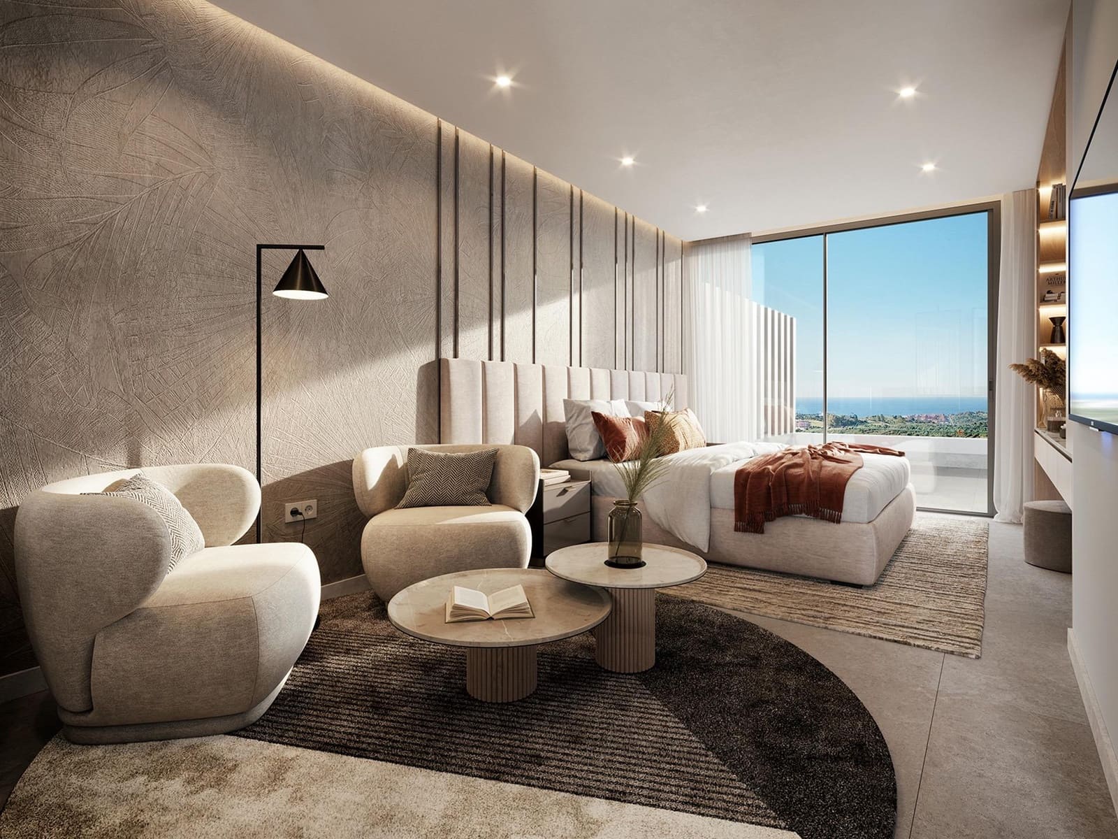 2 sypialnia Mieszkanie na sprzedaż w Casares z basenem garażem - 520 000 € (Ref: 8612606)