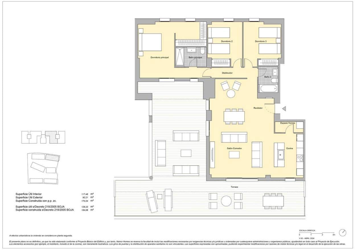 3 bedroom Penthouse for sale in Estepona with pool garage - € 557,000 (Ref: 8623748)