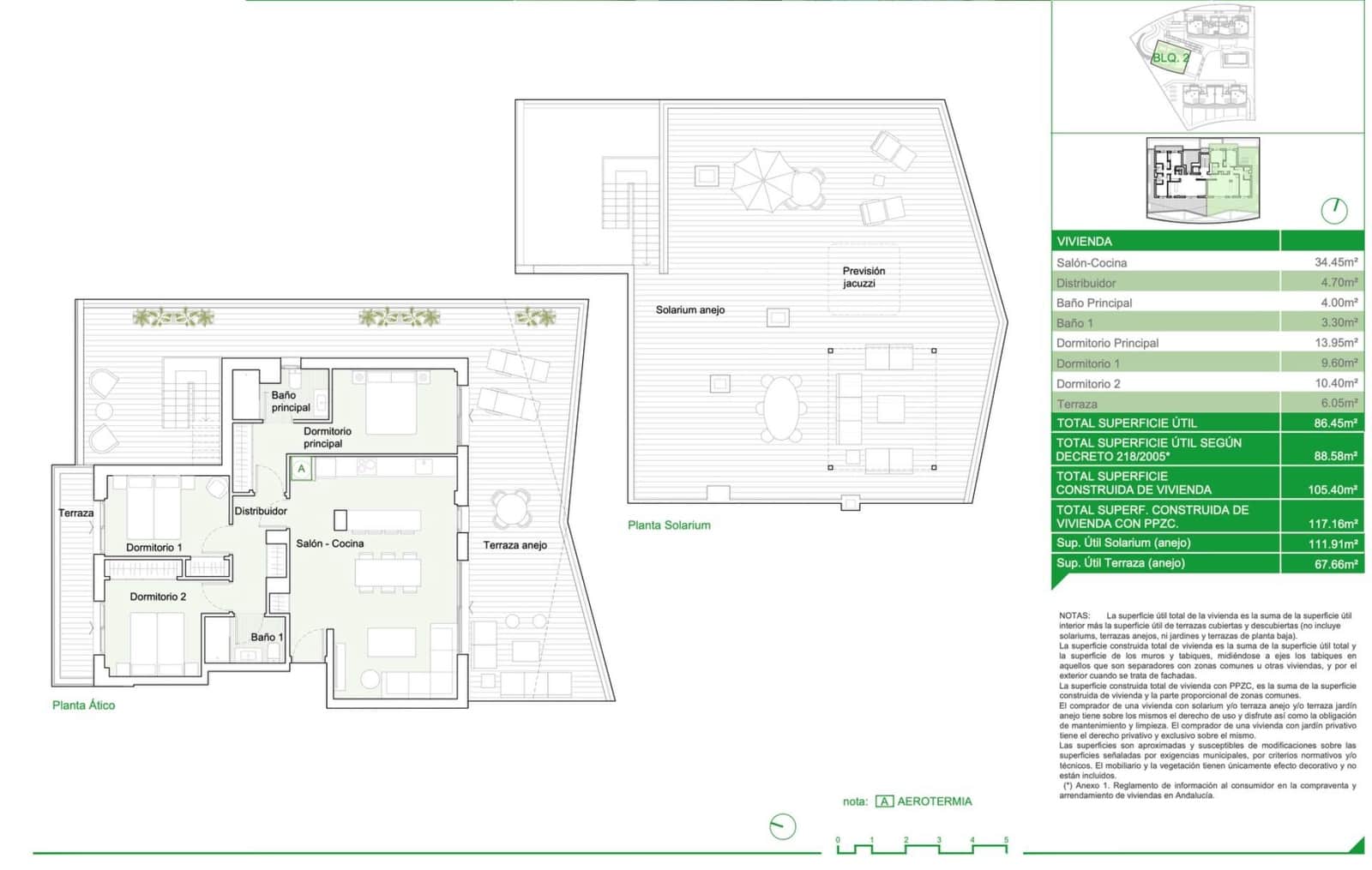 3 soveværelse Penthouse til salg i Bahia Dorada med swimmingpool garage - € 710.000 (Ref: 9042445)