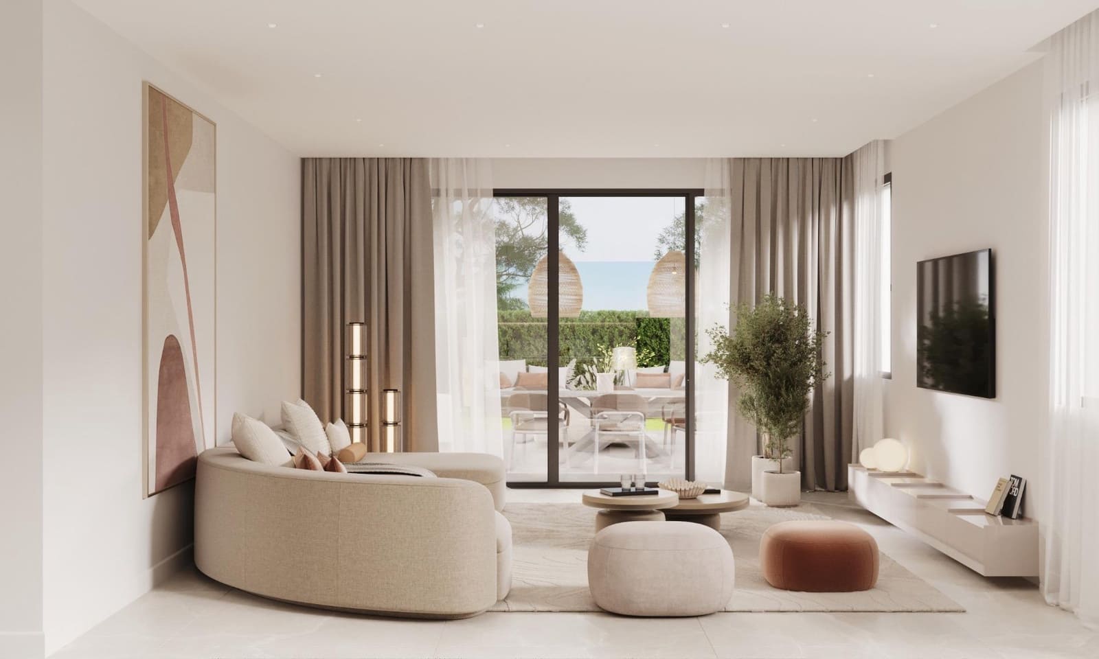 3 quarto Apartamento para venda em New Golden Mile com piscina garagem - 780 000 € (Ref: 9637753)