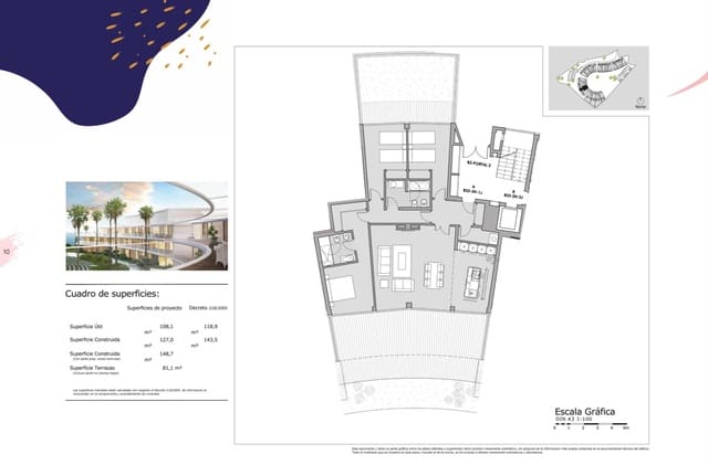 3 slaapkamer Appartement te koop in Estepona met zwembad garage - € 995.000 (Ref: 9778297)
