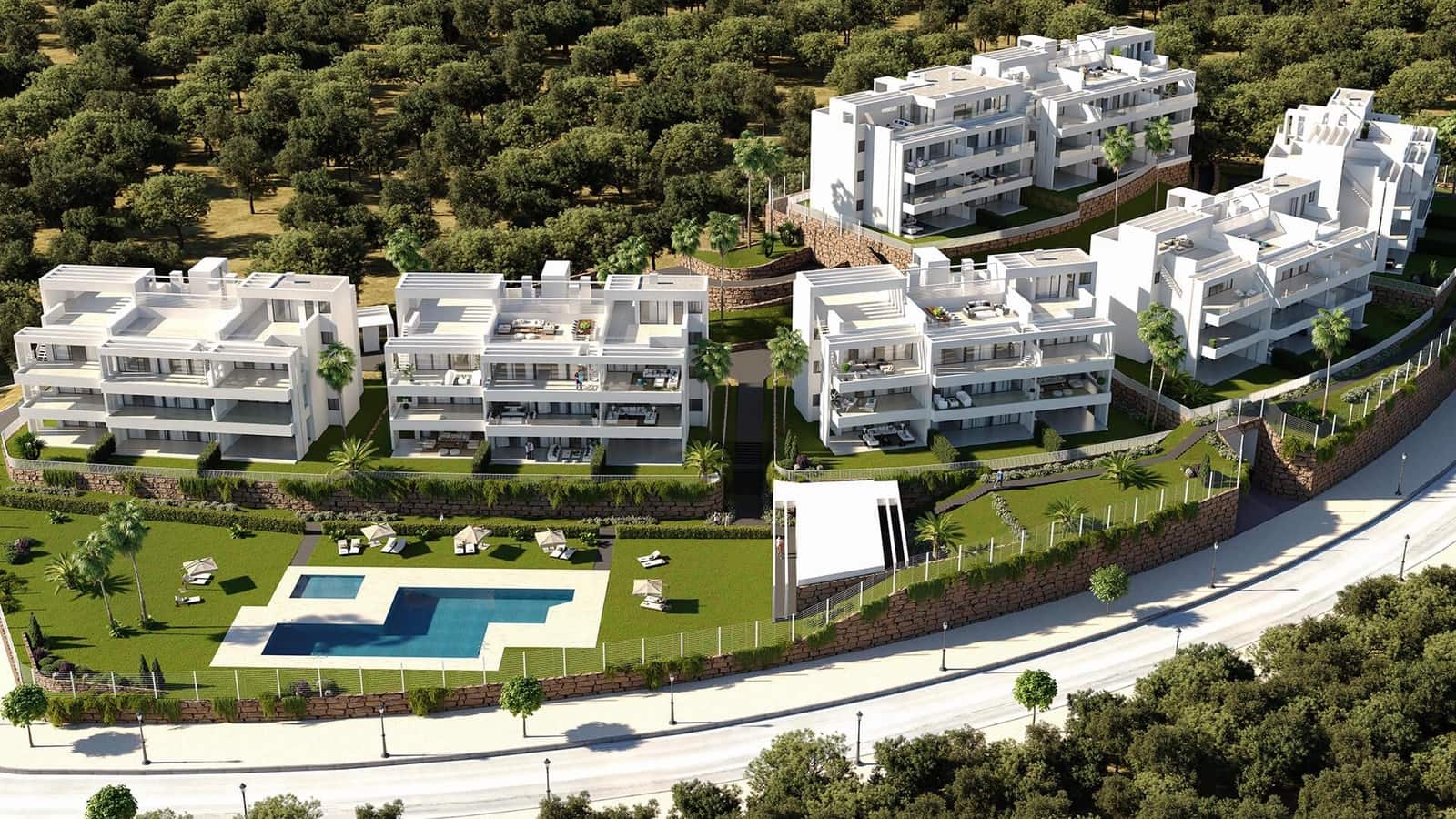 2 sovrum Lägenhet för semesterbostäder i Estepona med pool garage - 3 000 € (Ref: 9831666)