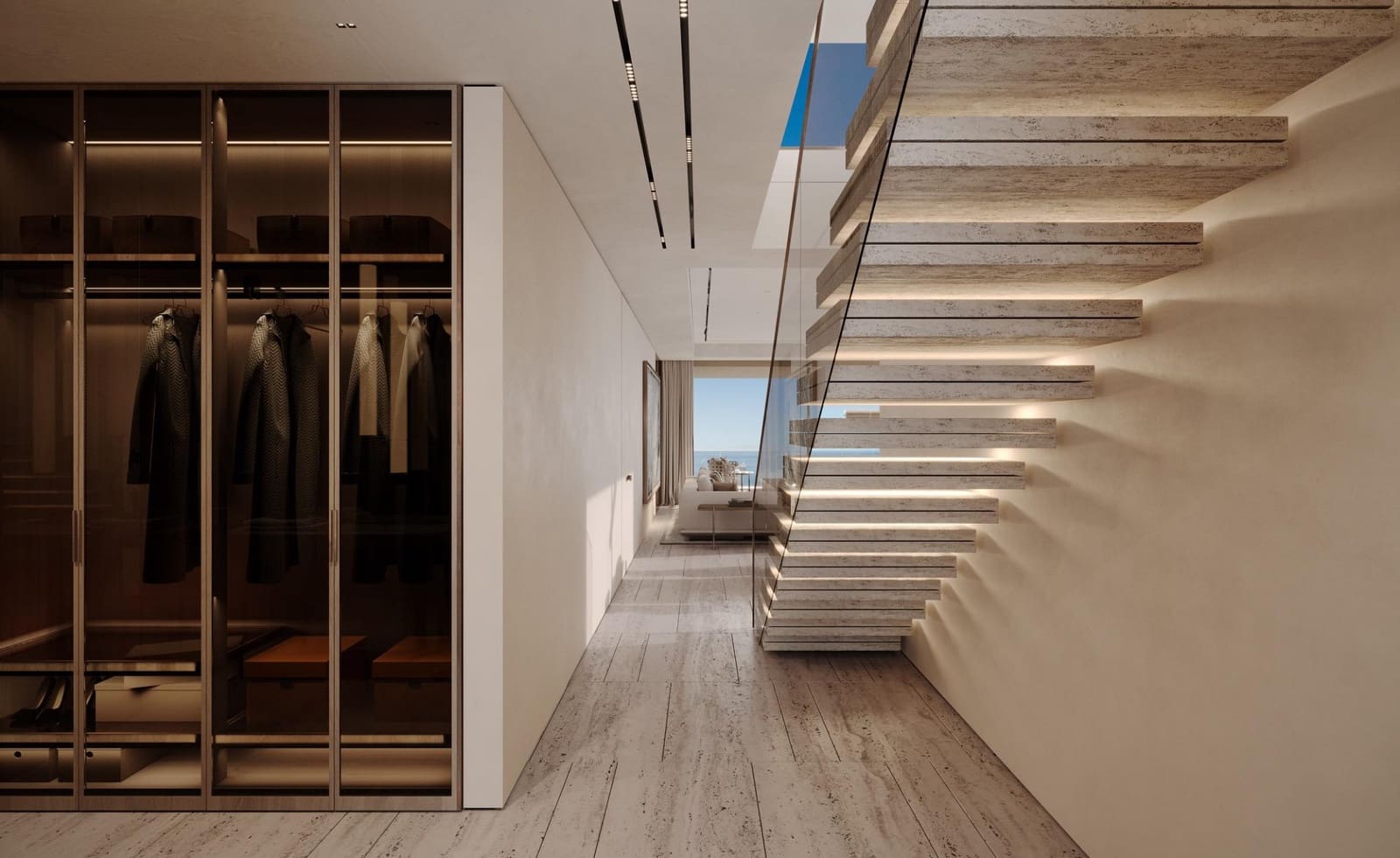 3 chambre Penthouse à vendre à Estepona avec piscine garage - 5 800 000 € (Ref: 9873671)