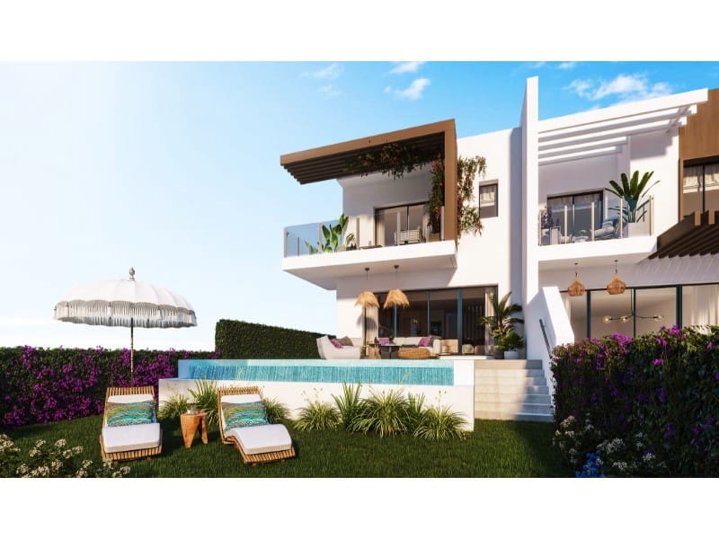 Willa na sprzedaż w Mijas Golf z basenem garażem - 957 000 € (Ref: 8049365)