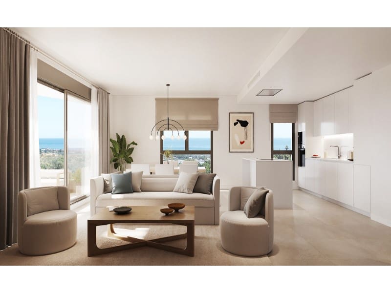 Apartment for sale in New Golden Mile with pool garage - € 503,500 (Ref: 8086024)