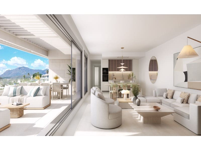 Apartment for sale in New Golden Mile with pool garage - € 568,000 (Ref: 8090512)