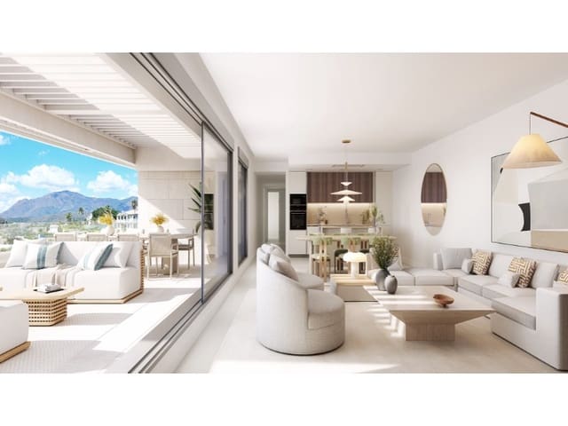 Leilighet til salgs i La Concha - Resina Golf, Estepona med svømmebasseng garasje - € 678 000 (Ref: 8090512)