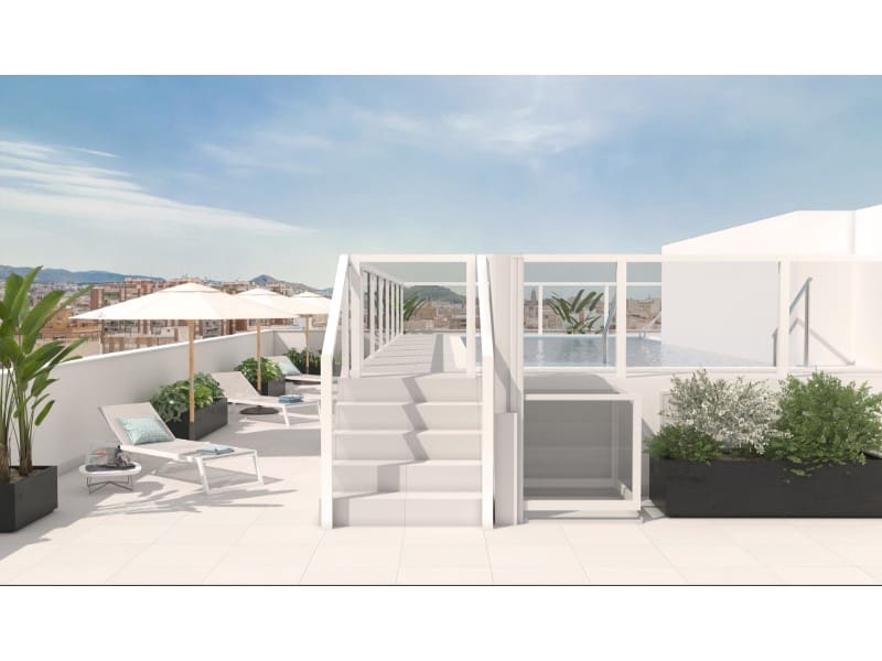 Lejlighed til salg i Malaga by med swimmingpool garage - € 528.000 (Ref: 8099730)