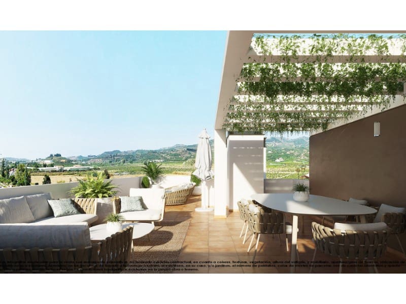 3 soveværelse Penthouse til salg i Velez-Malaga med swimmingpool garage - € 349.950 (Ref: 9433411)