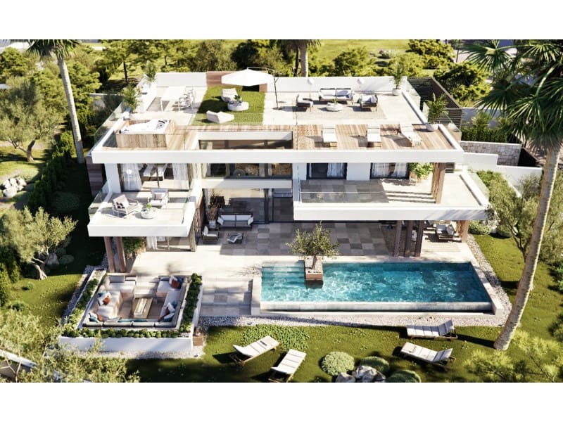 4 soveværelse Villa til salg i Los Flamingos med swimmingpool garage - € 2.500.000 (Ref: 9450890)