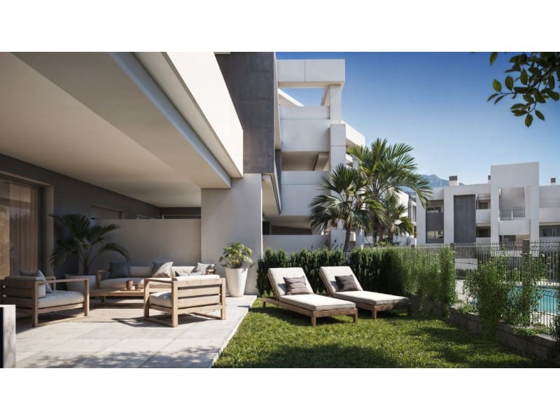 Leilighet til salgs i New Golden Mile med svømmebasseng garasje - € 432 000 (Ref: 9995802)