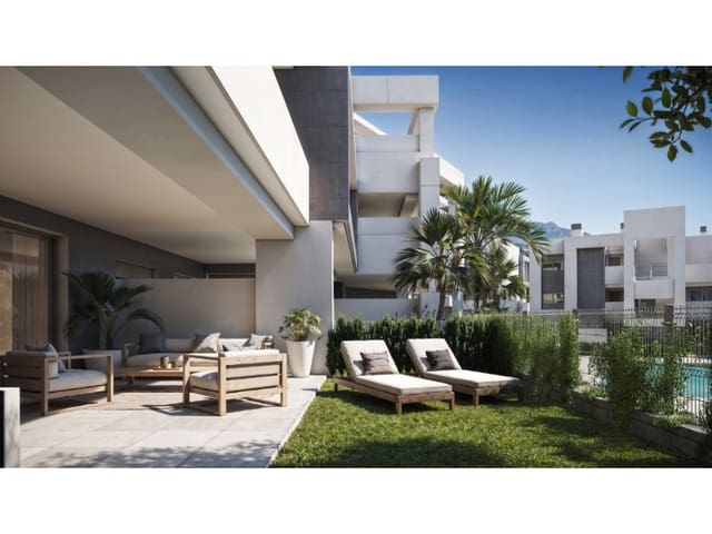 Leilighet til salgs i La Concha - Resina Golf, Estepona med svømmebasseng garasje - € 432 000 (Ref: 9995802)