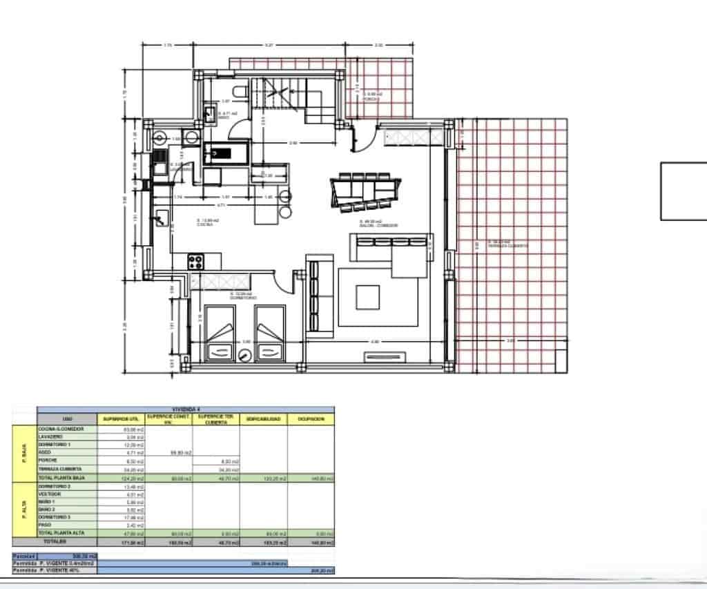 3 bedroom Villa for sale in Els Poblets with pool garage - € 590,000 (Ref: 7135879)