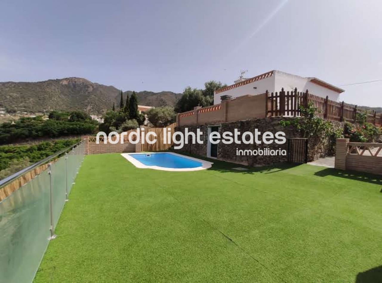 3 sypialnia Finka/Dom wiejski do wynajęcia w Frigiliana z basenem garażem - 1 500 € (Ref: 6923799)