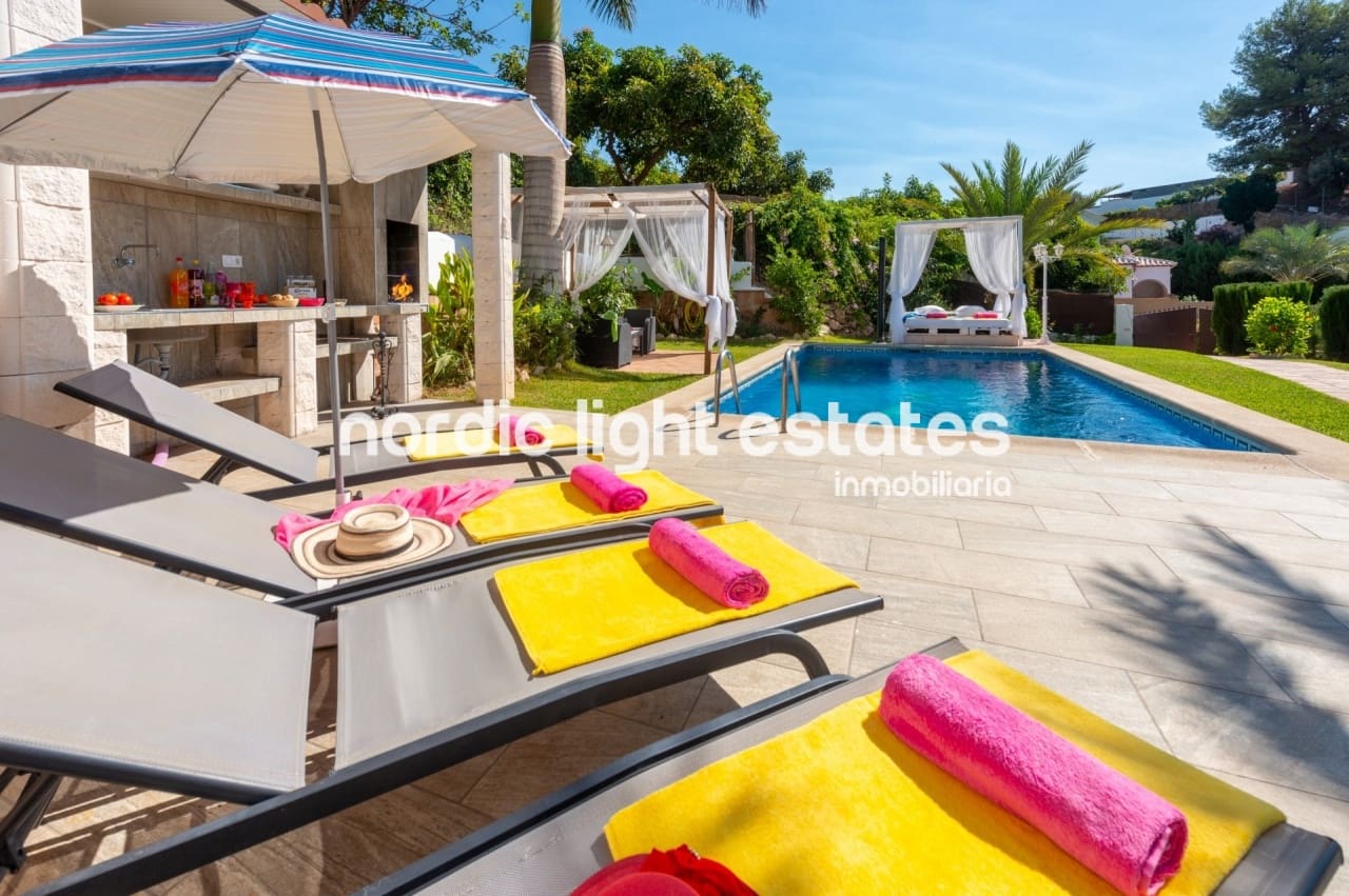 3 soveværelse Villa til leje i Frigiliana med swimmingpool - € 1.800 (Ref: 7589836)