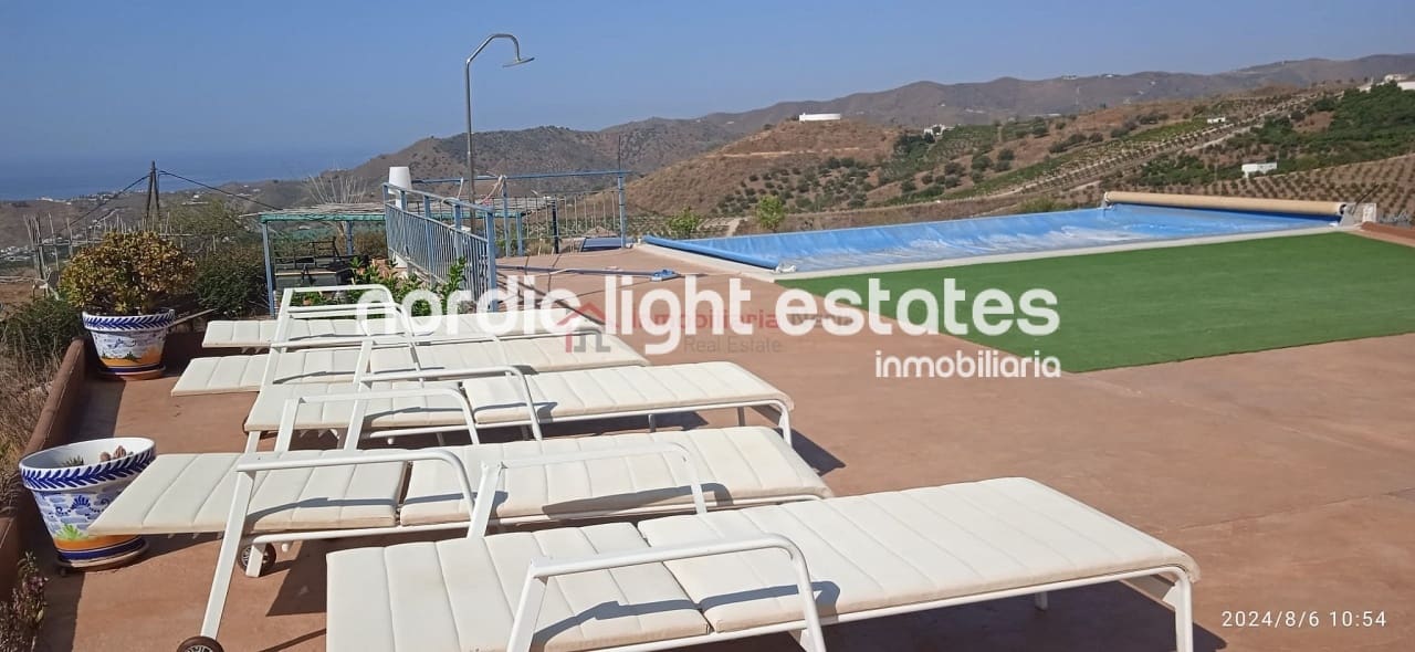 4 sovrum Finca/Hus på landet till salu i Almayate med pool garage - 470 000 € (Ref: 8499100)