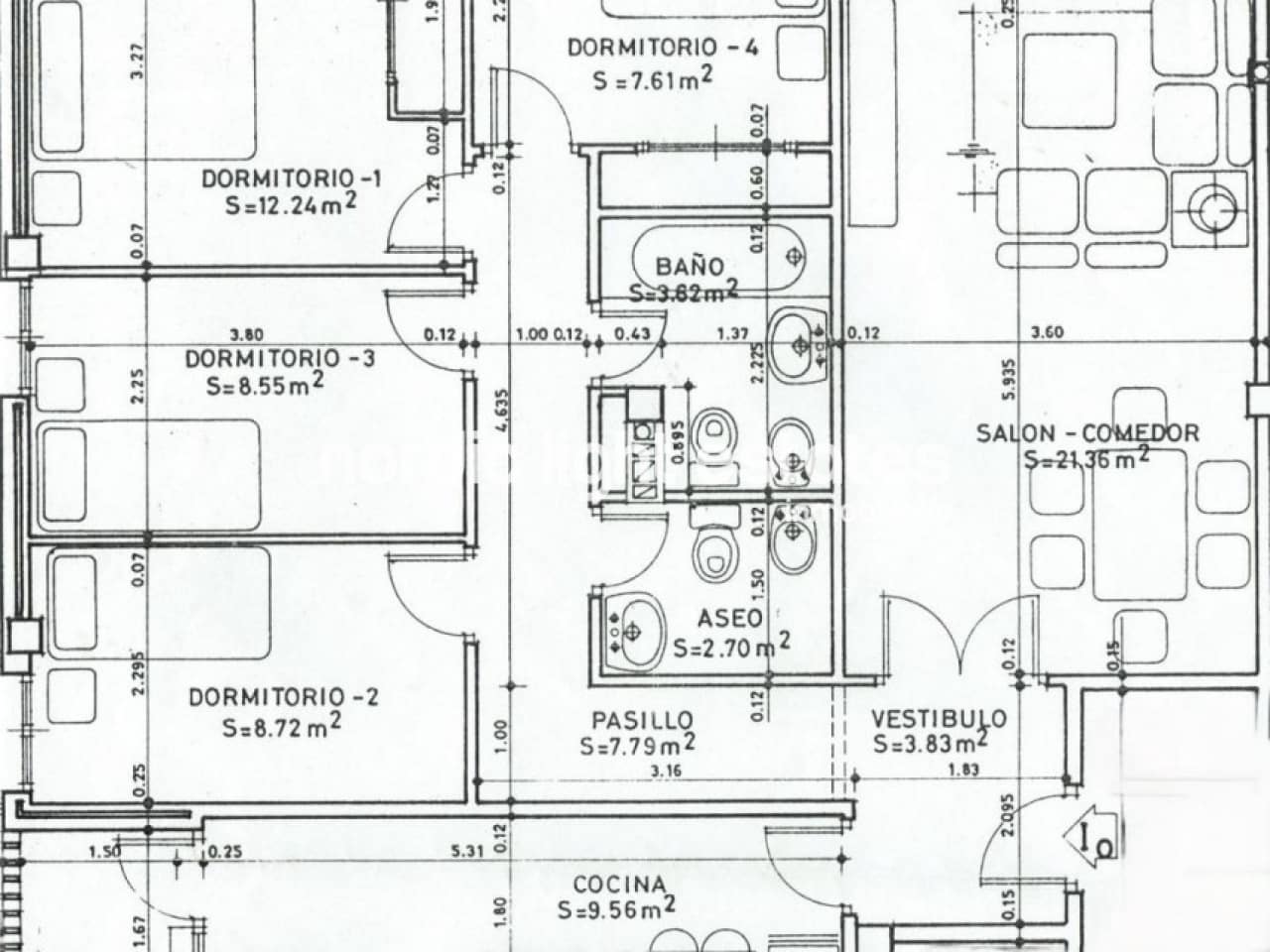 4 sypialnia Mieszkanie na sprzedaż w Torre del Mar z basenem garażem - 425 000 € (Ref: 9009191)