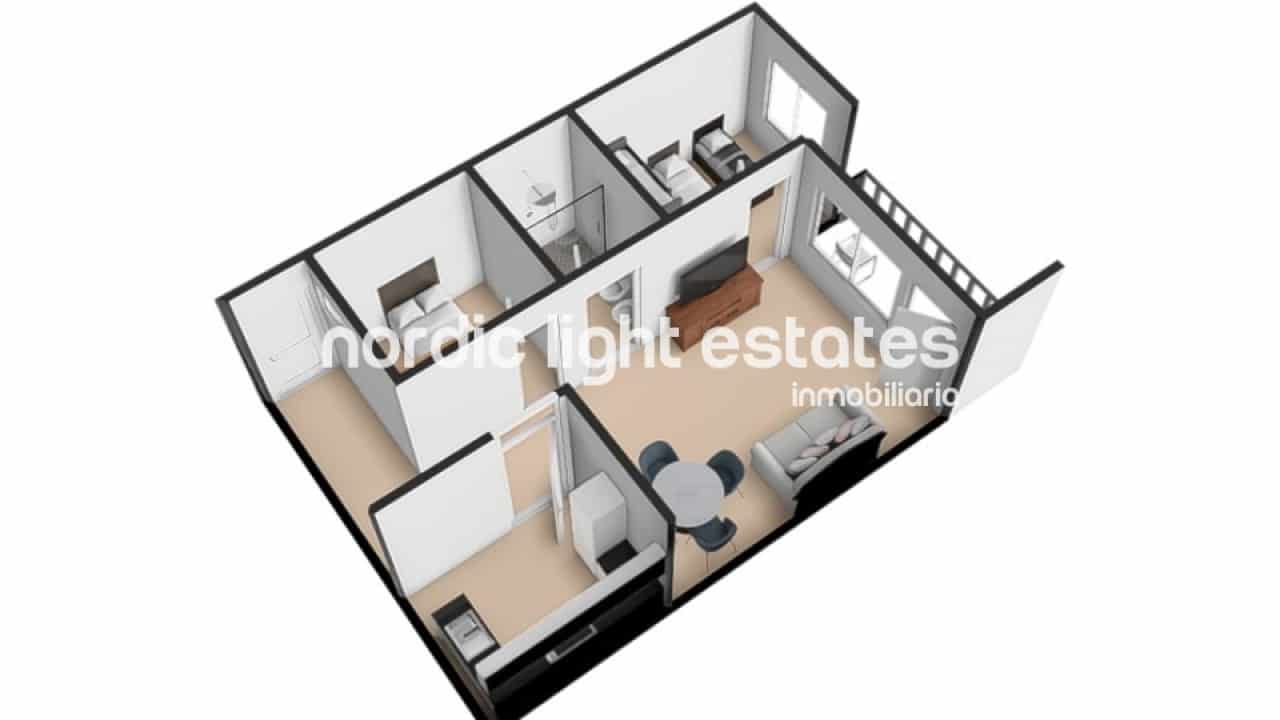 2 soverom Leilighet til salgs i Nerja med svømmebasseng garasje - € 279 000 (Ref: 9336886)