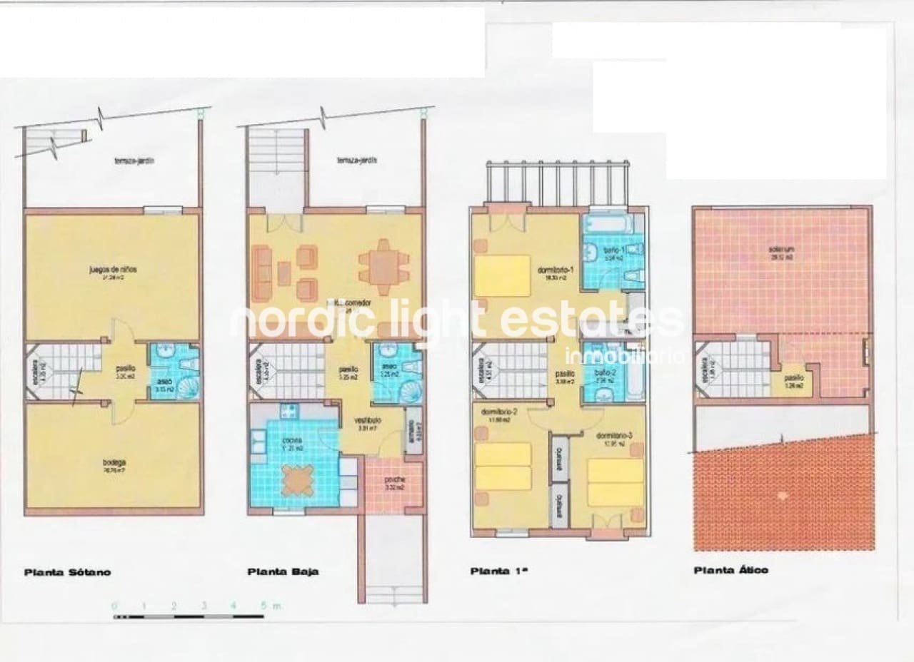4 soverom Kjedet enebolig til salgs i Rincon de la Victoria med svømmebasseng - € 545 000 (Ref: 9386663)