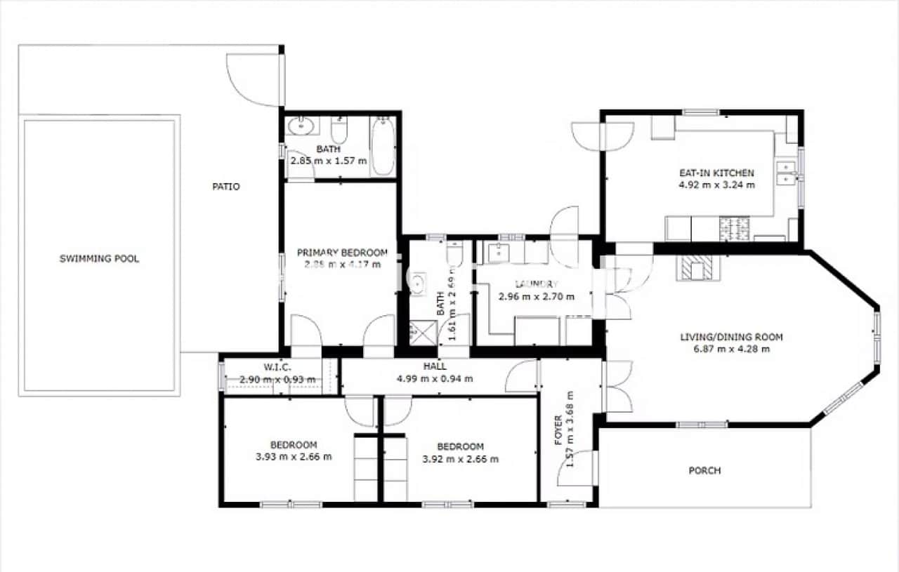 3 sovrum Finca/Hus på landet till salu i Competa med pool garage - 362 000 € (Ref: 9789685)