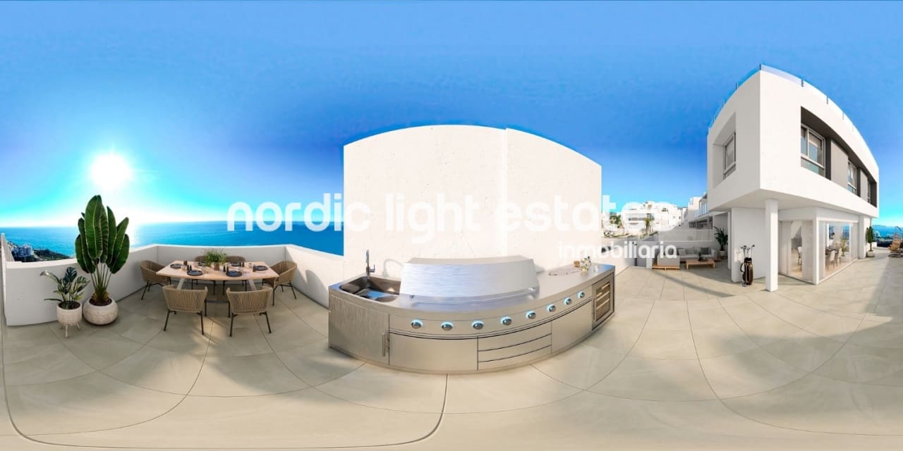 3 quarto Moradia Geminada para venda em Torrox-Costa com piscina garagem - 479 000 € (Ref: 9953293)