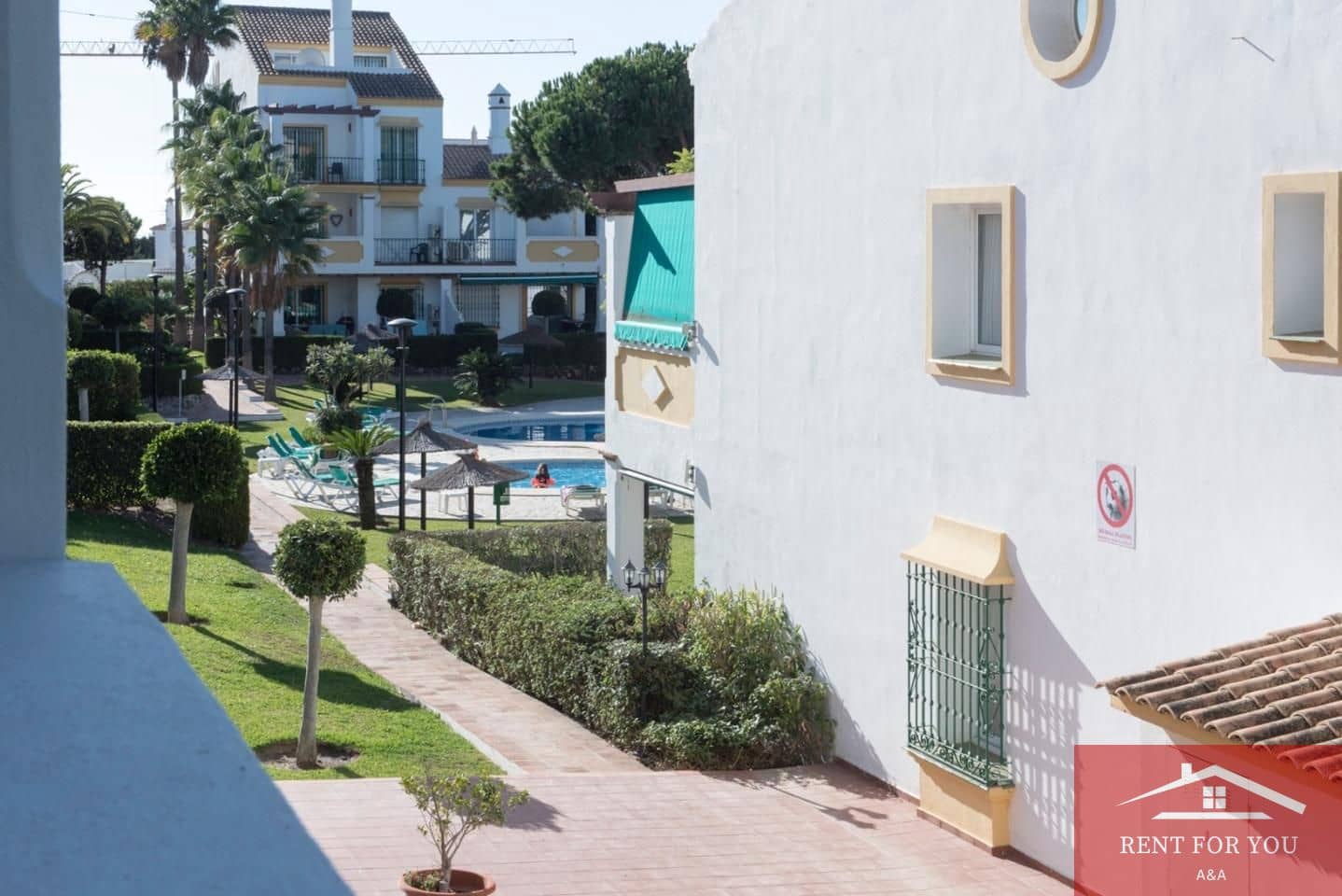 3 quarto Apartamento para arrendar em Marbella com piscina garagem - 1 800 € (Ref: 10135541)