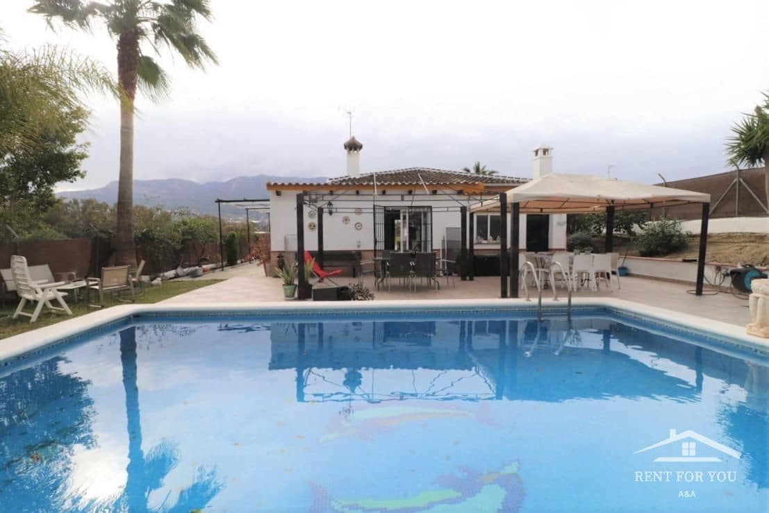 2 slaapkamer Villa te huur in Alhaurin el Grande met zwembad garage - € 1.700 (Ref: 7393919)