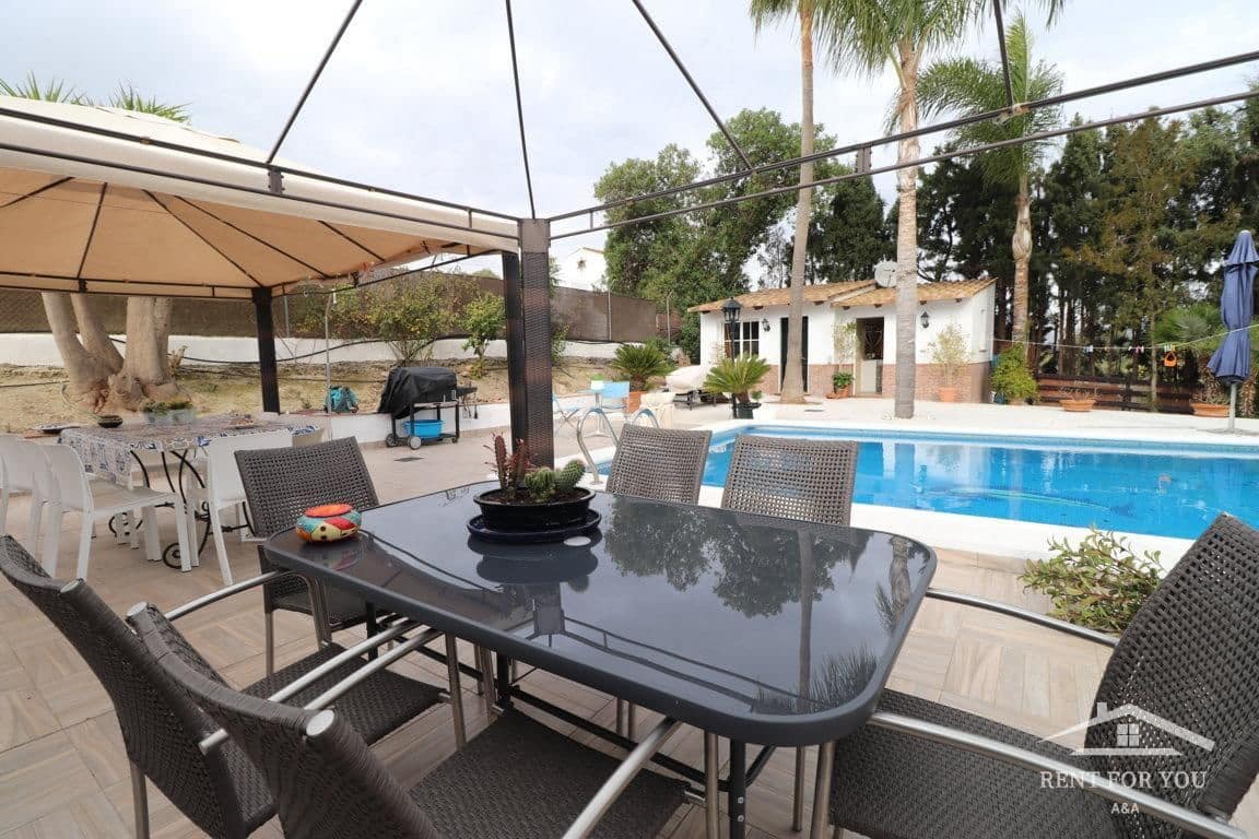 2 slaapkamer Villa te huur in Alhaurin el Grande met zwembad garage - € 1.700 (Ref: 7393919)