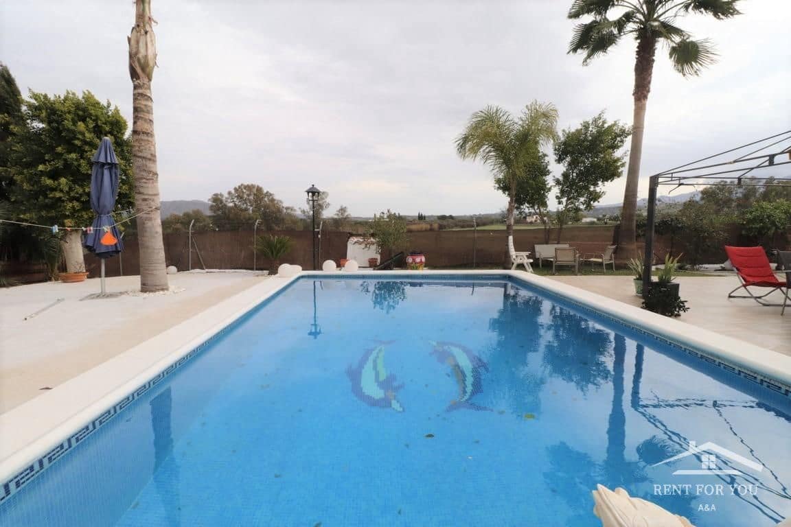 2 slaapkamer Villa te huur in Alhaurin el Grande met zwembad garage - € 1.700 (Ref: 7393919)