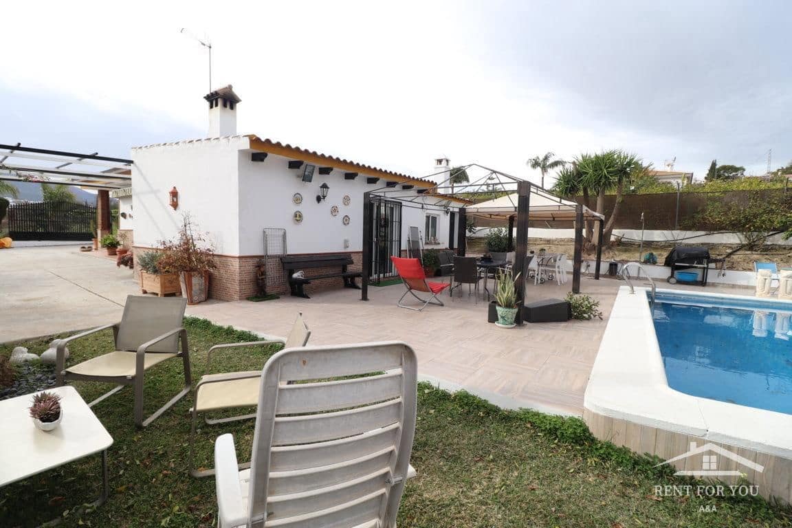 2 slaapkamer Villa te huur in Alhaurin el Grande met zwembad garage - € 1.700 (Ref: 7393919)