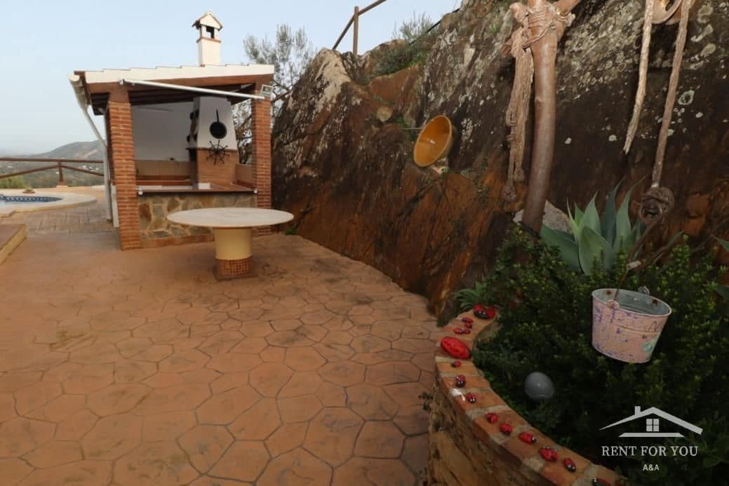 3 Zimmer Villa zu vermieten in Coin mit Pool Garage - 1.300 € (Ref: 7404430)