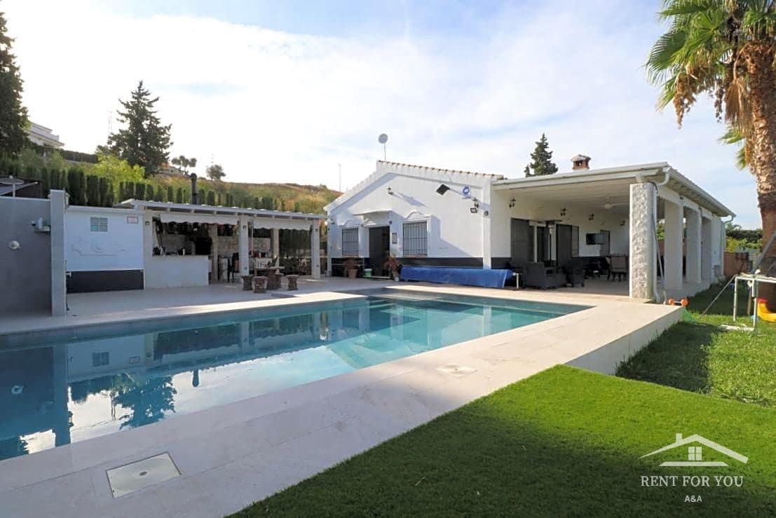 3 soveværelse Villa til leje i Alhaurin el Grande med swimmingpool - € 1.800 (Ref: 7741051)