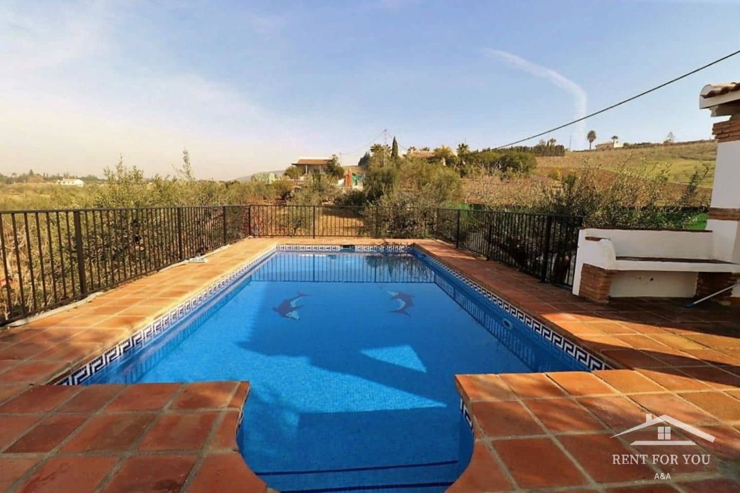 3 bedroom Villa for rent in Alhaurin el Grande with pool garage - € 1,500 (Ref: 7820297)