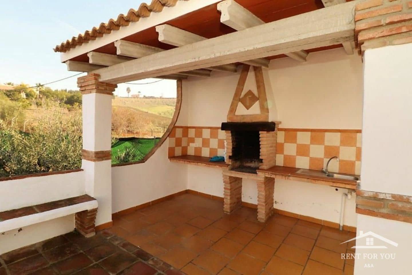 3 bedroom Villa for rent in Alhaurin el Grande with pool garage - € 1,500 (Ref: 7820297)