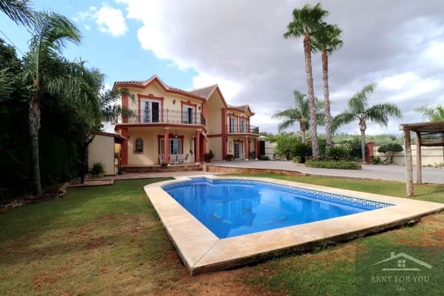 3 soveværelse Villa til leje i Alhaurín el Grande med swimmingpool - € 3.000 (Ref: 9142464)